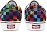 Shop Vans Comfycush Old Skool 'Tie-Dye Checker' Lelaki Wanita Kasual Sneakers. VN0A3WMAWWU