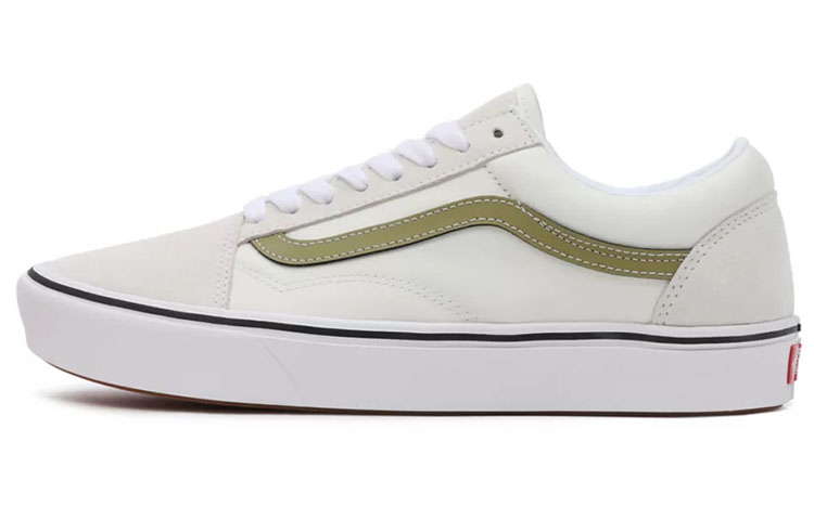 Vans Basics Comfycush Old Skool 'White Green' VN0A5DYCB1N
