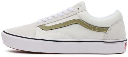 Vans Basics Comfycush Old Skool 'White Green' VN0A5DYCB1N Vans Basics Comfycush Old Skool 'White Green' VN0A5DYCB1N