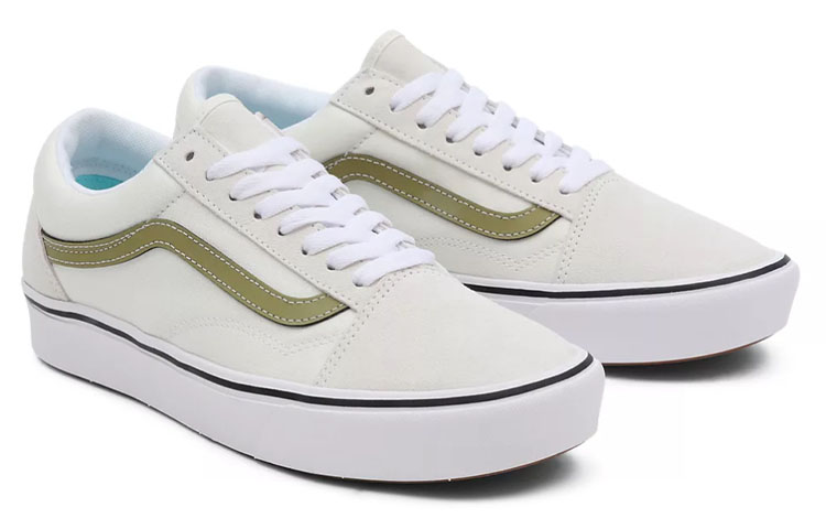 Vans Basics Comfycush Old Skool 'White Green' 圖 3