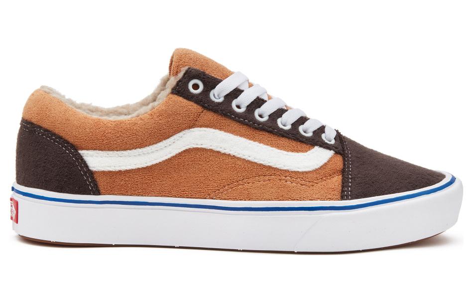 Order Vans Old Skool Comfi Kush 潮流休閒 防滑耐磨 低筒 滑板鞋 男女款 棕白