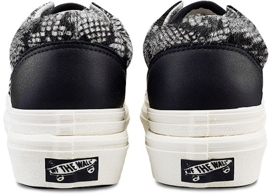 Vans ComfyCush Old Skool LX 'Black Snakeskin' VN0A4U1E26F Details for Vans ComfyCush Old Skool LX 'Black Snakeskin' VN0A4U1E26F
