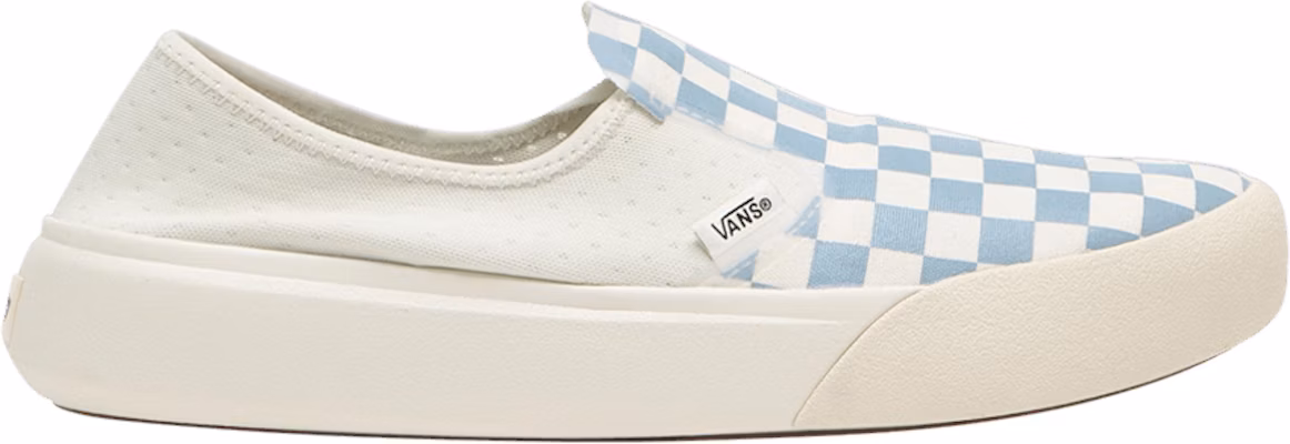 Checkerboard blue vans on sale