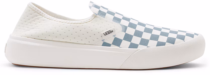 Lookbook Vans ComfyCush One 套腳鞋「棋盤格 - 藍色」VN0A45J57Z2
