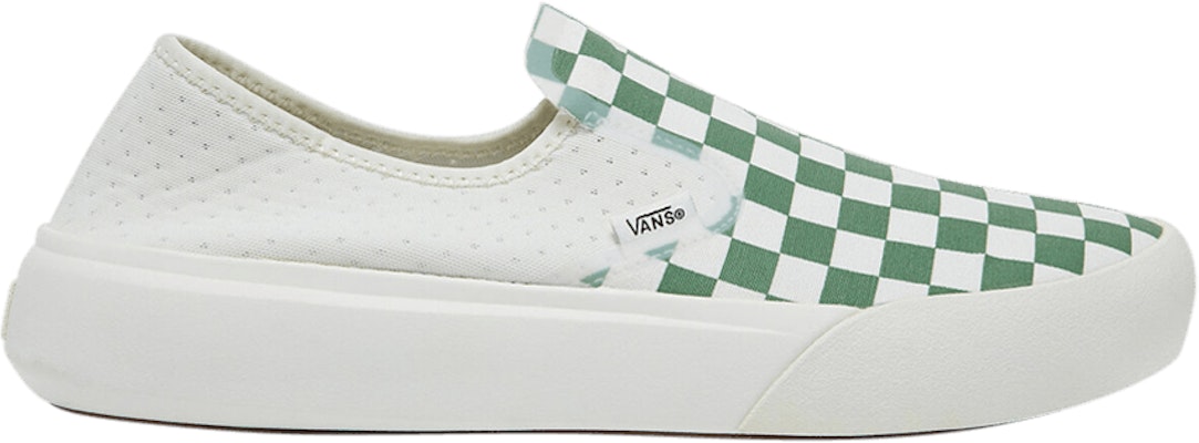 Vans ComfyCush One Slip On Checkerboard Green VN0A45J5V0N