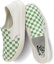 Shop Vans ComfyCush One Slip-On 'Checkerboard - Hijau' VN0A45J5V0N