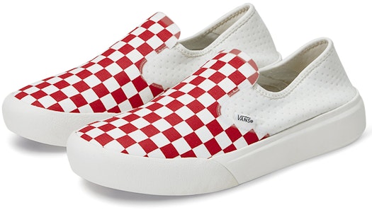 Vans ComfyCush One Slip-On 'Checkerboard - Racing Red' VN0A45J5BOP Order Vans ComfyCush One Slip-On 'Checkerboard - Racing Red' VN0A45J5BOP