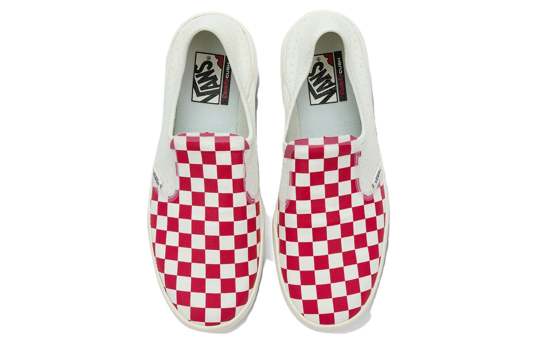 Shop Vans ComfyCush Slip-On ''Scacchiera - Racing Red'' VN0A45J5BOP