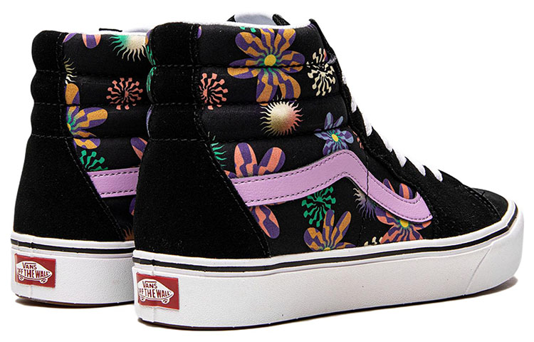 Shop Vans Comfycush SK8-HI ''Zwart Paars'' VN0A7TNOMUL