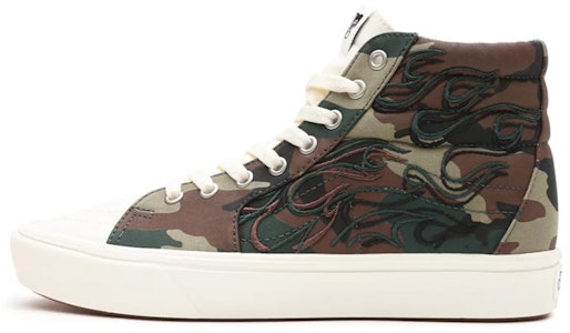 Vans 舒适缓震 Sk8-Hi '火焰刺绣 - 迷彩' VN0A3WMB4C7 Buy Vans 舒适缓震 Sk8-Hi '火焰刺绣 - 迷彩' VN0A3WMB4C7