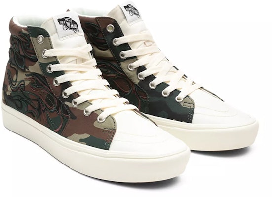 Vans ComfyCush Sk8-Hi 'Sulaman Api - Camo' VN0A3WMB4C7 Lookbook Vans ComfyCush Sk8-Hi 'Sulaman Api - Camo' VN0A3WMB4C7
