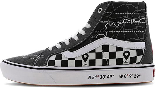 Vans Comfycush SK8 Hi倫敦黑白棋盤格 Buy Vans Comfycush SK8 Hi倫敦黑白棋盤格