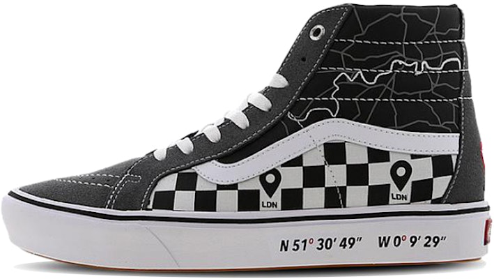 Vans Comfycush SK8 Hi倫敦黑白棋盤格 Buy Vans Comfycush SK8 Hi倫敦黑白棋盤格