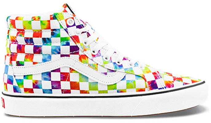 Vans ComfyCush Sk8-Hi Tie-Dye Checkerboard VN0A3WMCWWX Order Vans ComfyCush Sk8-Hi Tie-Dye Checkerboard VN0A3WMCWWX