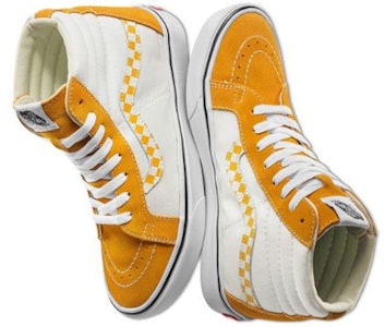 Vans COMFYCUSH SK8-Hi REISSUE 'Kuning Putih' VN0A3WMCVNZ Shop Vans COMFYCUSH SK8-Hi REISSUE 'Kuning Putih' VN0A3WMCVNZ