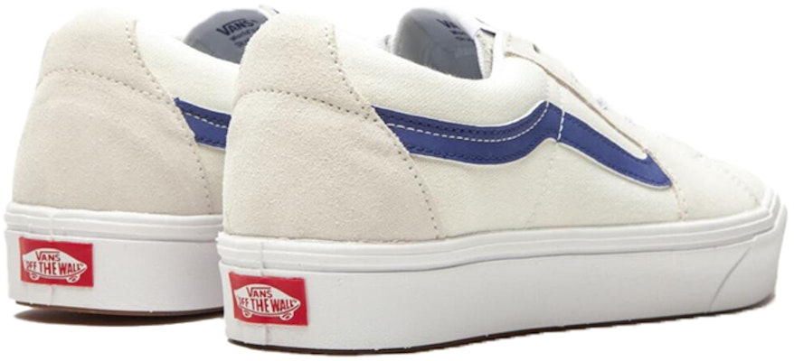 Vans Sk8-low Comfycush 白蓝款低帮滑板鞋 VN0A4UVC1SL Lookbook Vans Sk8-low Comfycush 白蓝款低帮滑板鞋 VN0A4UVC1SL
