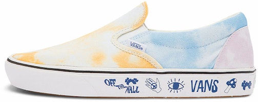Vans ComfyCush Slip-On 'Pastel Tie Dye' VN0A7TNMB1Y Vans ComfyCush Slip-On 'Pastel Tie Dye' VN0A7TNMB1Y