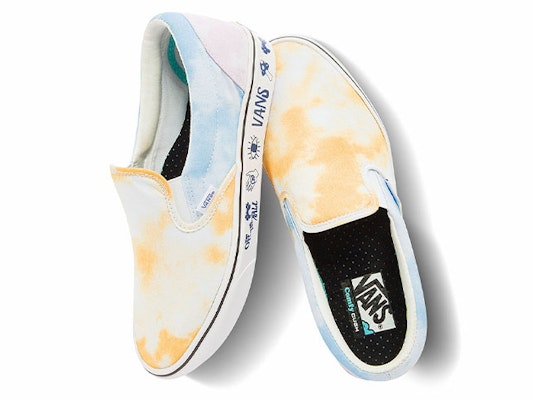 Vans ComfyCush 懒人鞋 '粉彩扎染' VN0A7TNMB1Y Shop Vans ComfyCush 懒人鞋 '粉彩扎染' VN0A7TNMB1Y