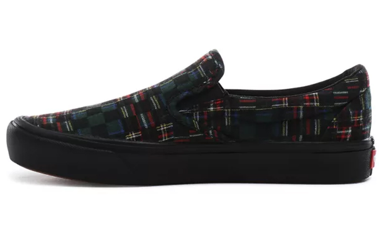 Vans Comfycush Slip-On 'Plaid Checkerboard - Green' VN0A3WMDTFO