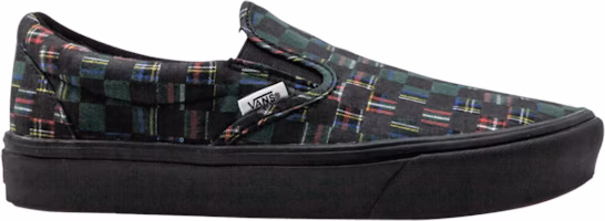 Vans Comfycush Slip-On 'Plaid Checkerboard - Green' VN0A3WMDTFO Vans Comfycush Slip-On 'Plaid Checkerboard - Green' VN0A3WMDTFO