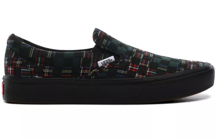 Order Vans Comfycush 懶人鞋 '綠色格紋棋盤' VN0A3WMDTFO