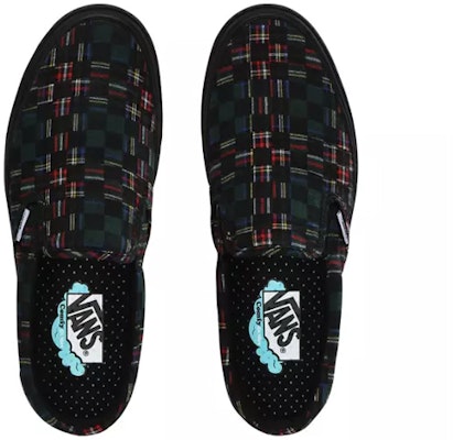 Vans Comfycush Slip-On 'Plaid Checkerboard - Green' VN0A3WMDTFO Lookbook Vans Comfycush Slip-On 'Plaid Checkerboard - Green' VN0A3WMDTFO