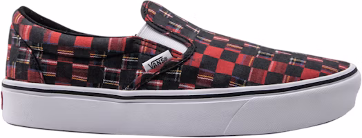 Vans Comfycush Slip-On 'Plaid Checkerboard - Red' VN0A3WMDTG7 Vans Comfycush Slip-On 'Plaid Checkerboard - Red' VN0A3WMDTG7