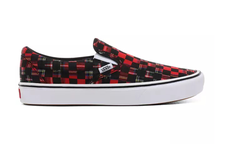 Order Vans Comfycush 懶人鞋 '格子棋盤 - 紅色' VN0A3WMDTG7