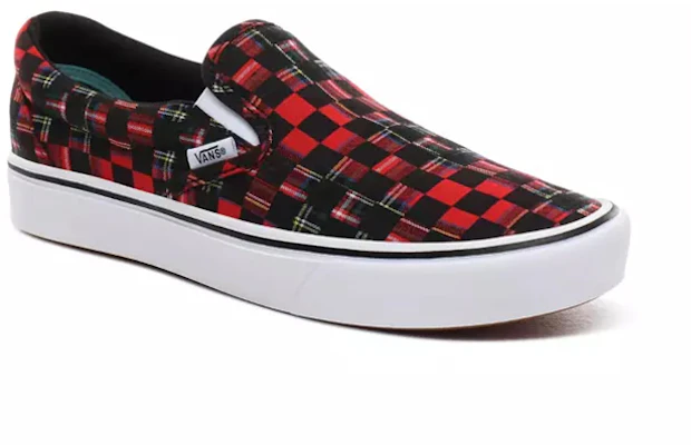 Vans Comfycush 懶人鞋 '格子棋盤 - 紅色' VN0A3WMDTG7 Lookbook Vans Comfycush 懶人鞋 '格子棋盤 - 紅色' VN0A3WMDTG7