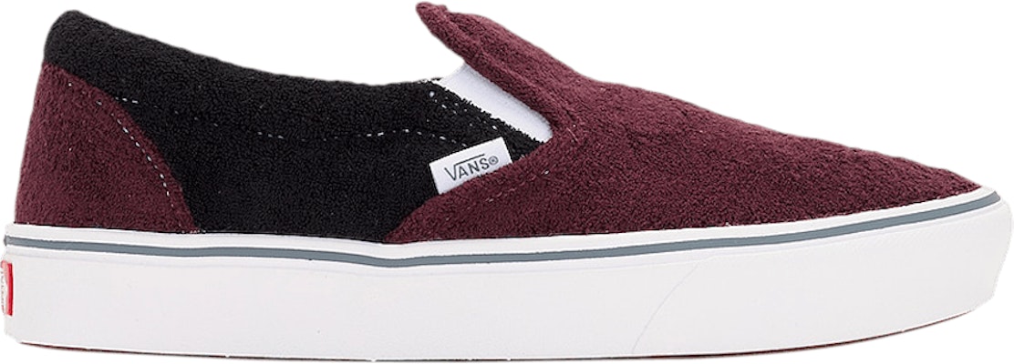 Vans ComfyCush Slip-On 'Terry - Deep Burgundy' VN0A7TNM4LX Buy Vans ComfyCush Slip-On 'Terry - Deep Burgundy' VN0A7TNM4LX