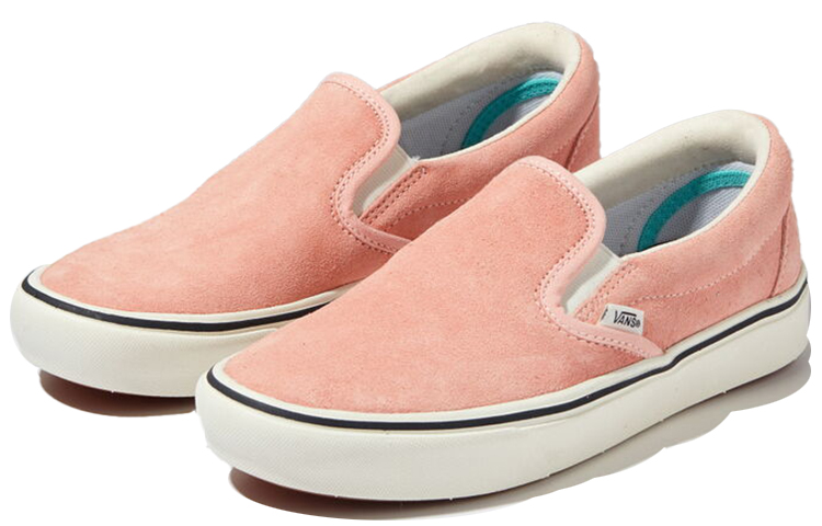 Lookbook ヴァンズ コンフィクッシュ スリッポン ピンク VN0A3WMD4CW