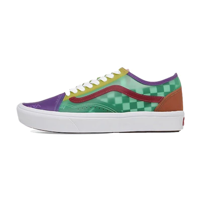 Vans COMFYCUSH SLIP-SKOOL (J@ZZ) Deep 'Green Purple'