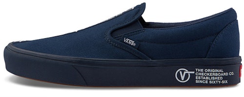 Vans ComfyCush Slip-On Blue/Black VN0A3WMDWWY Vans ComfyCush Slip-On Blue/Black VN0A3WMDWWY