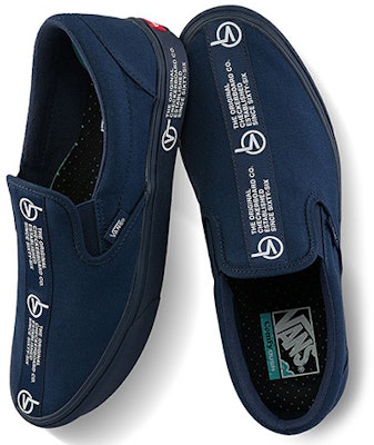 Vans ComfyCush Slip-On Blue/Black VN0A3WMDWWY Shop Vans ComfyCush Slip-On Blue/Black VN0A3WMDWWY