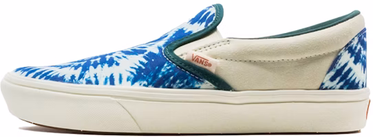 Vans Comfycush Slip-On 'White Blue' VN0A3WMD1S1 Vans Comfycush Slip-On 'White Blue' VN0A3WMD1S1