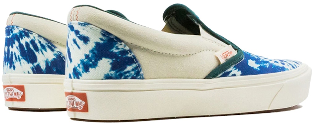 Vans Comfycush Slip-On 'White Blue' VN0A3WMD1S1 Shop Vans Comfycush Slip-On 'White Blue' VN0A3WMD1S1