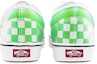 Shop Vans ComfyCush Slip-Skool Checkerboard Hijau Gecko VN0A4P3EWYH