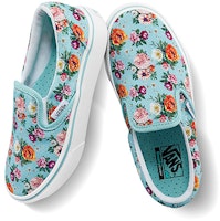 Lookbook Vans Comfycushc Slip-On Sneakers K Multicolor Blue VN0A4U1S7U7