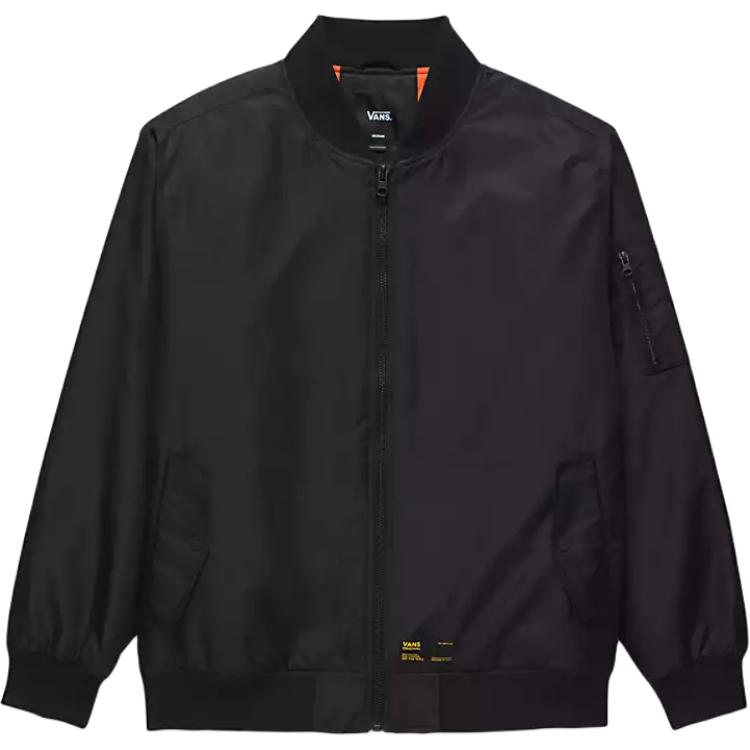 Vans Copley Black Bomber Jacket - Comfortable, Warm, and Versatile VN000HMQBLK