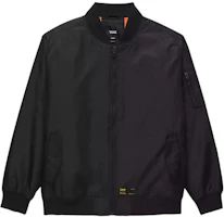 Vans Copley Black Bomber Jacket - Comfortable, Warm, and Versatile VN000HMQBLK Vans Copley Black Bomber Jacket - Comfortable, Warm, and Versatile VN000HMQBLK