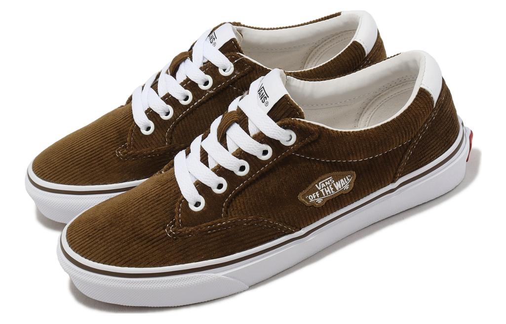 Lookbook Vans 棕白色灯芯绒鞋 6296290002