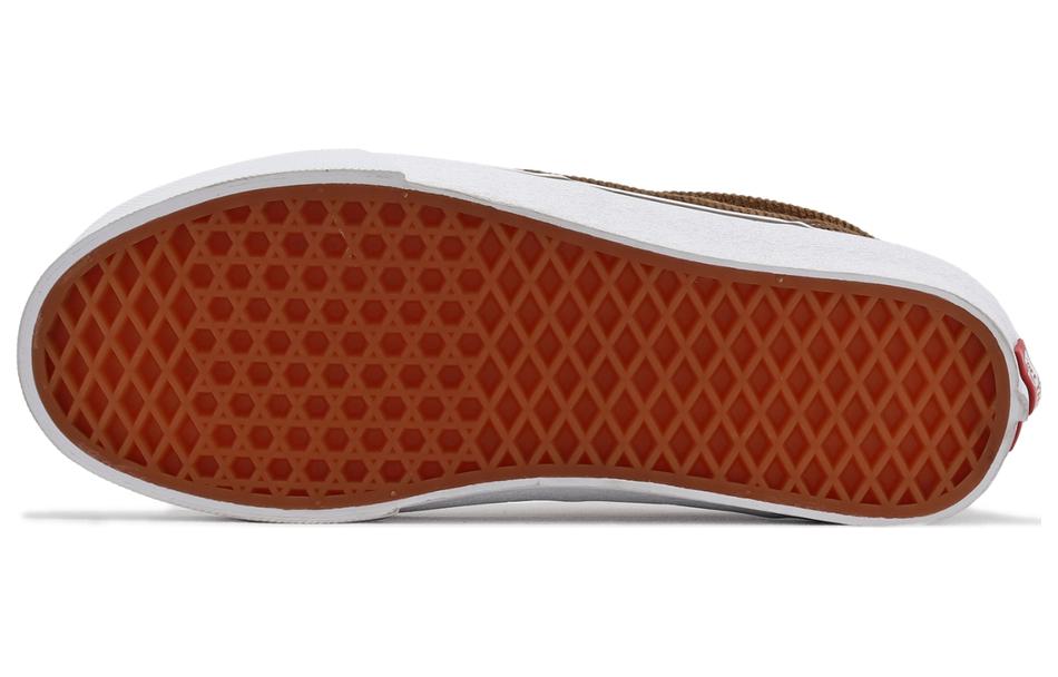 Shop Vans 棕白色灯芯绒鞋 6296290002