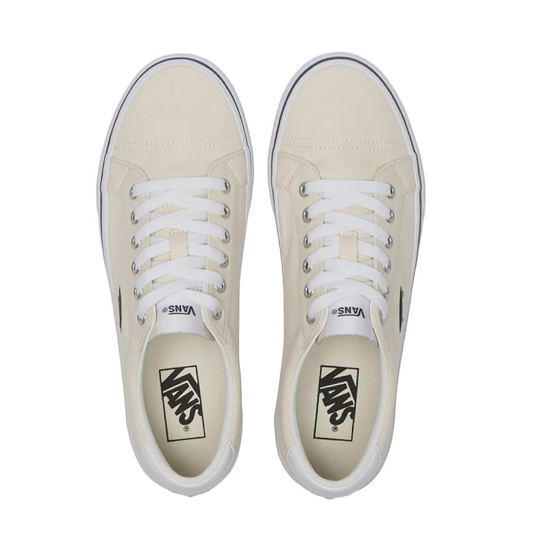 Sizing Vans Court Icon 白色休閒運動鞋 V261110002