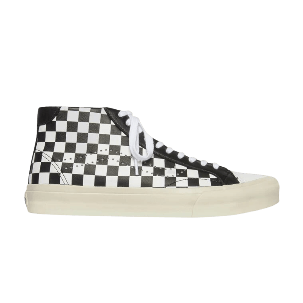 Vans Court Mid 'Checker - White Black' VN0A34A6QFD