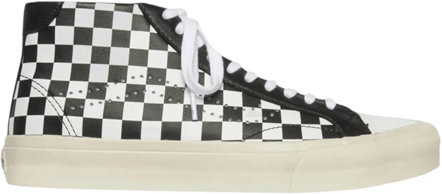 Vans Court Mid 'Checker - White Black' VN0A34A6QFD Buy Vans Court Mid 'Checker - White Black' VN0A34A6QFD