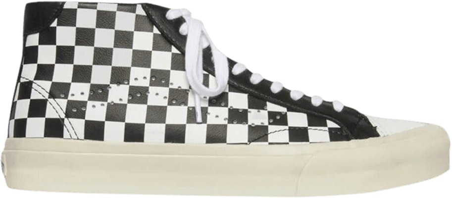 Vans Court Mid 'Checker - Putih Hitam' VN0A34A6QFD Buy Vans Court Mid 'Checker - Putih Hitam' VN0A34A6QFD