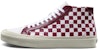 Vans Court Mid 'Checker - Putih Cabernet' VN0A34A6QFE