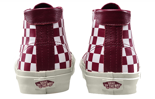 Purchase Vans Court Mid ''Checker - Wit Cabernet'' VN0A34A6QFE