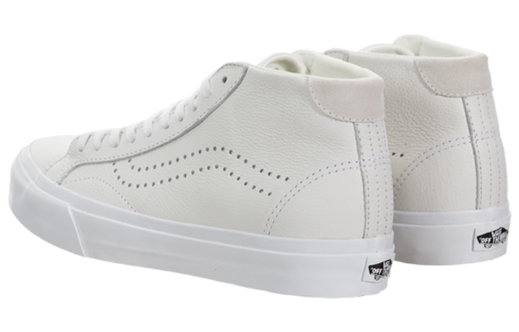Lookbook Vans Court Mid DX Leer Wit VN0A2Z5P1EF