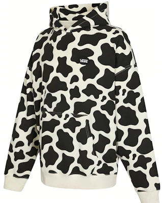 Vans Cow Print Hoodie Black/Ivory Unisex Casual Sweatshirt VN0A7TODYD1 Buy Vans Cow Print Hoodie Black/Ivory Unisex Casual Sweatshirt VN0A7TODYD1